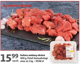 Auchan Gulasz wołowy oferta