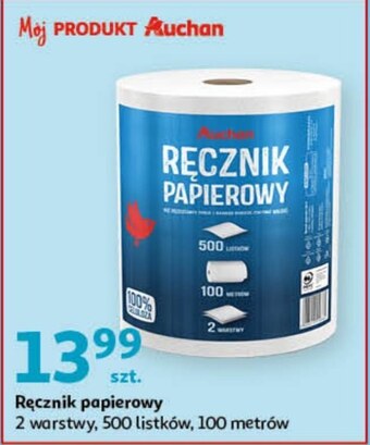 Auchan Ręcznik papierowy auchan oferta
