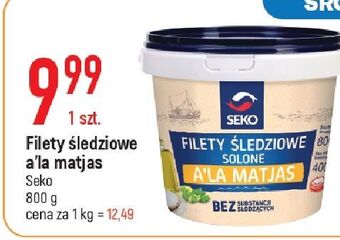 E.Leclerc Filety śledziowe solone a'la matjas seko oferta