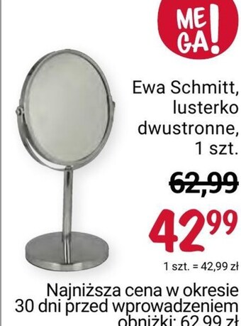 Rossmann Lusterko kosmetyczne ewa schmitt oferta