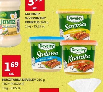 Auchan Musztarda sarepska develey oferta