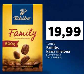 Lidl Tchibo Family, kawa mielona 500g oferta