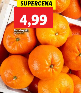 Lidl Mandarynki 1kg oferta