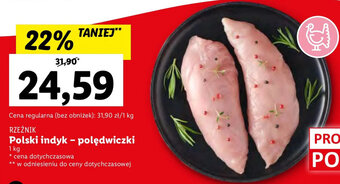 Lidl Rzeźnik Polski indyk - polędwiczki 1kg oferta