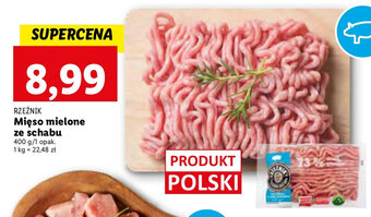 Lidl Rzeźnik Mięso mielone ze schabu 400g oferta
