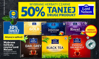 Lidl Lord Nelson wybrane herbaty czarne oferta