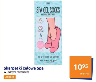 Action Skarpetki żelowe Spa oferta