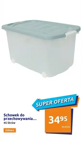 Action Schowek do przechowywania rzeczy 45l oferta