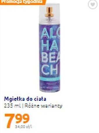 Action Mgiełka do ciała 235ml oferta