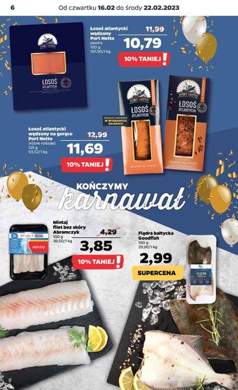 Netto Mintaj filet bez skóry abramczyk oferta