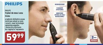 ALDI Trymer do nosa i uszu nt5650/16 philips oferta