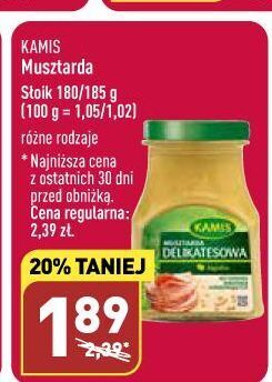 ALDI Musztarda delikatesowa kamis oferta