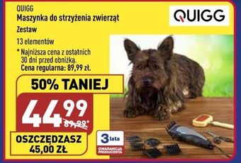 Maszynka do strzyżenia zwierząt quigg