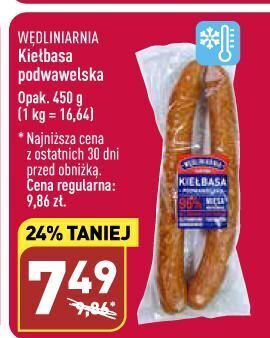 ALDI Kiełbasa podwawelska wędliniarnia classic oferta