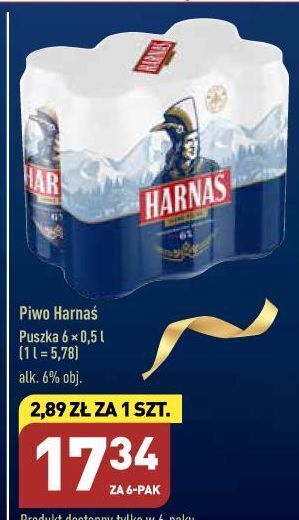 ALDI Piwo harnaś jasne pełne oferta