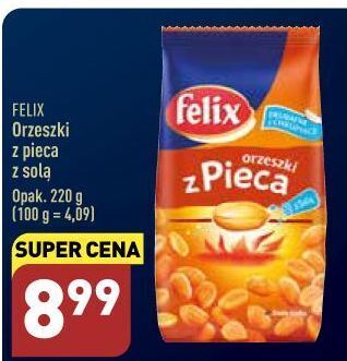 ALDI Orzeszki z pieca solą felix oferta