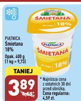 ALDI Śmietana 18% piątnica oferta