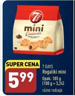 ALDI Mini rogaliki z nadzieniem kakaowym 7 days oferta