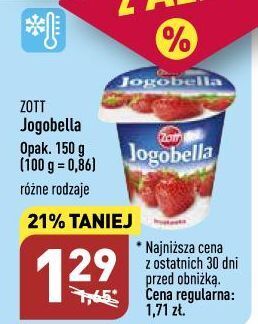 ALDI Jogurt truskawka zott jogobella oferta