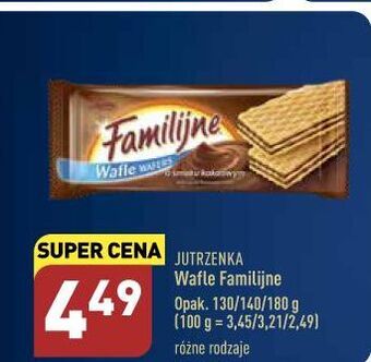 ALDI Wafle kakaowe jutrzenka familijne oferta