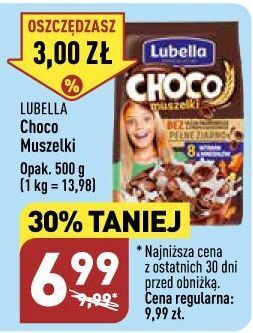 ALDI Płatki choco muszelki lubella mlekołaki oferta