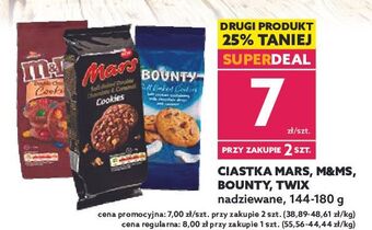 Dealz Ciastka z drażami m&m's m&m's double chocolate cookies oferta