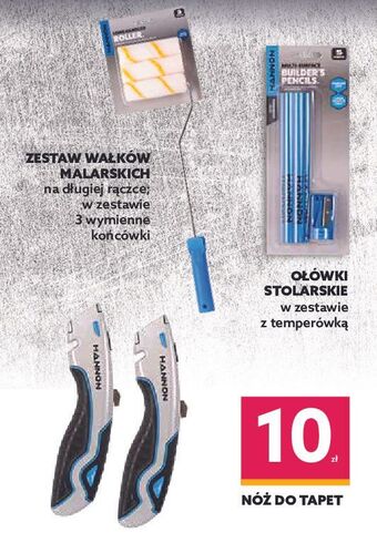 Ołówki stolarskie + temperówka hannon