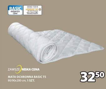 JYSK Mata ochronna Basic T5 80/90x200cm oferta