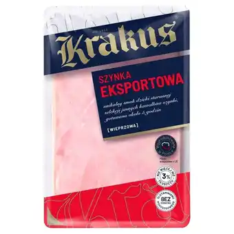 Żabka Krakus szynka eksportowa 120 g (6 plastrów) oferta