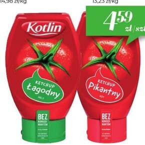 Społem Kotlin ketchup łagodny 450 g oferta