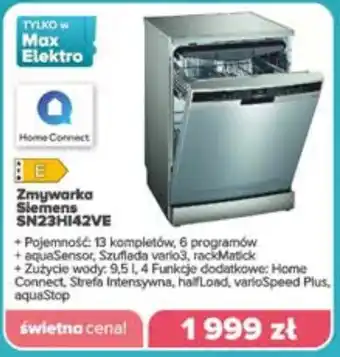 Maks Electro Siemens Zmywarka SN23HI42VE oferta