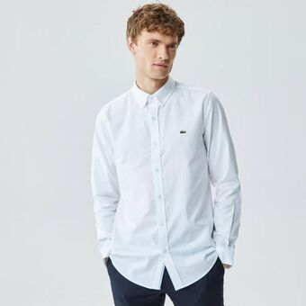 Lacoste koszula tkana męska