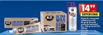 Biedronka Wosk do lakieru k2 ultra wax oferta