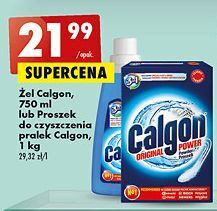Biedronka Proszek zmiękczający wodę przeciw kamieniowi calgon oferta