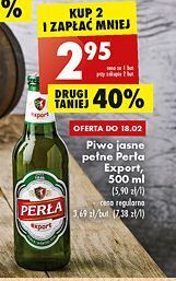 Biedronka Piwo perła export oferta