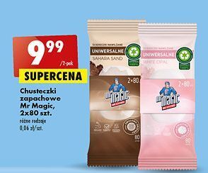 Biedronka Ściereczki uniwersalne sahara sand mr magic oferta