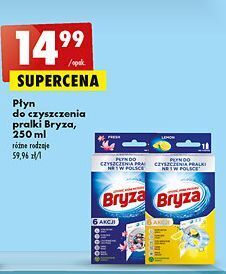 Biedronka Płyn do czyszczenia pralki lemon bryza lanza oferta