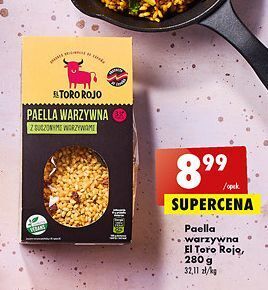 Biedronka Paella warzywna el toro rojo oferta