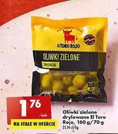 Biedronka Oliwki zielone drylowane el toro rojo oferta