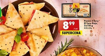 Biedronka Panini 3 sery el toro rojo oferta