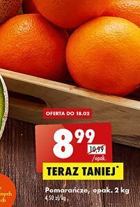 Biedronka Pomarańcze oferta