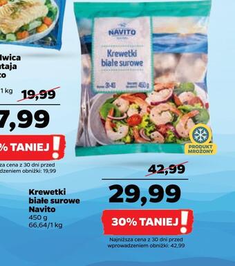 Netto Krewetki białe surowe navito oferta