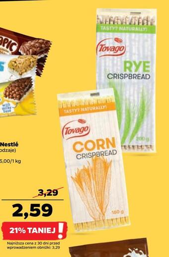 Netto Pieczywo chrupkie tovago oferta
