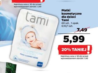 Netto Płatki kosmetyczne dla dzieci tami oferta