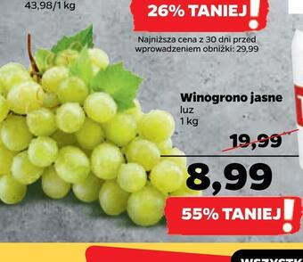 Netto Winogrono jasne oferta