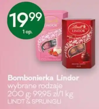 Groszek Lindt & Sprungli bombonierka Lindor 200g oferta