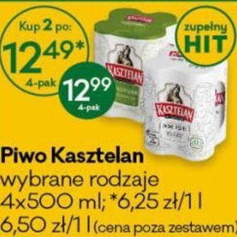 Groszek Kasztelan Piwo 4x500ml oferta
