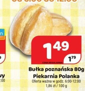 Delfin Piekarnia Polanka Bułka poznańska 80g oferta