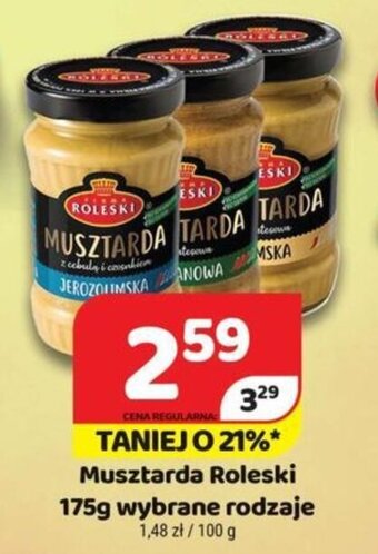 Delfin Roleski Musztarda 175g oferta