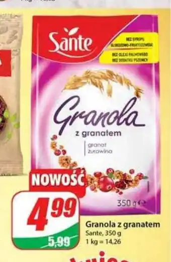 Dino Granola z granatem 350g oferta